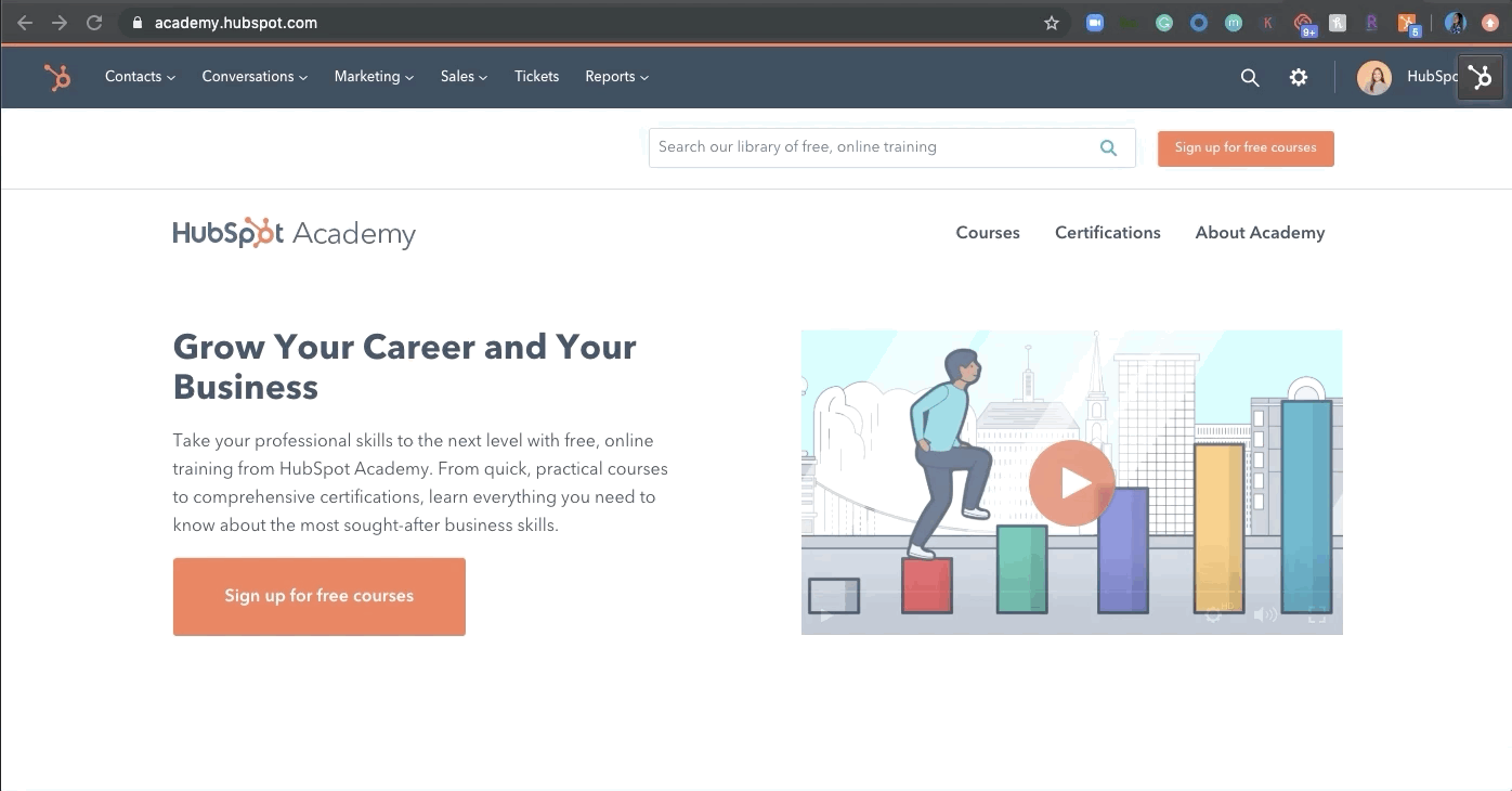 Getting Started With HubSpot Academy